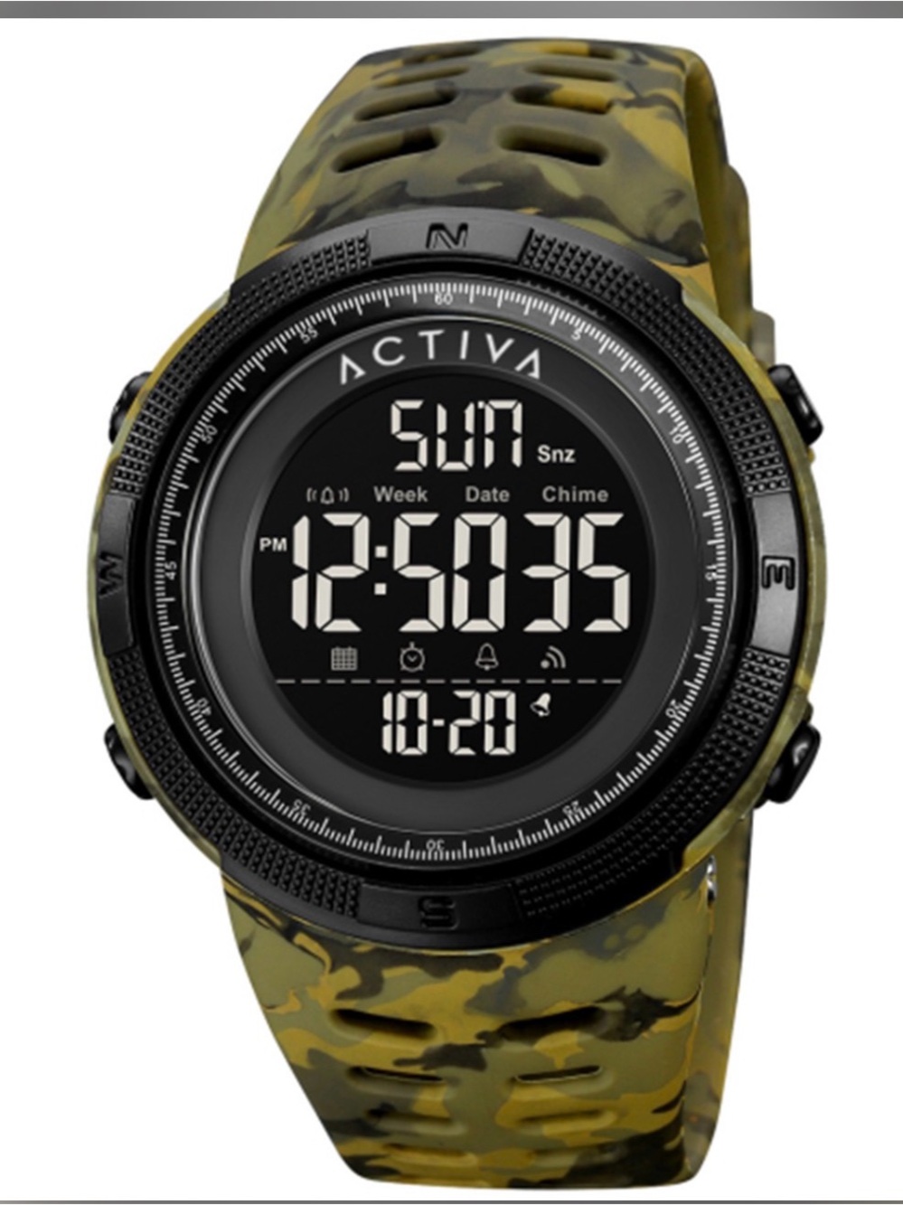 New Activa
Summit X Invicta Digital Men's Watch - 50mm, Green,
Camouflage